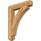 Ekena Millwork Thorton Craftsman Rough Sawn Bracket, Western Red Cedar, 6"W x 36"D x 44"H BKT06X36X44THR04RWR - alternate 1